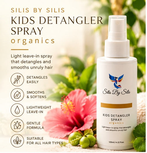 Kids Hair Detangler Spray – Gentle, No Tears