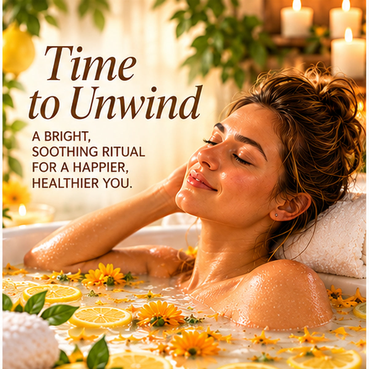 Lemon Calendula Buttermilk Bath Soak – 180g