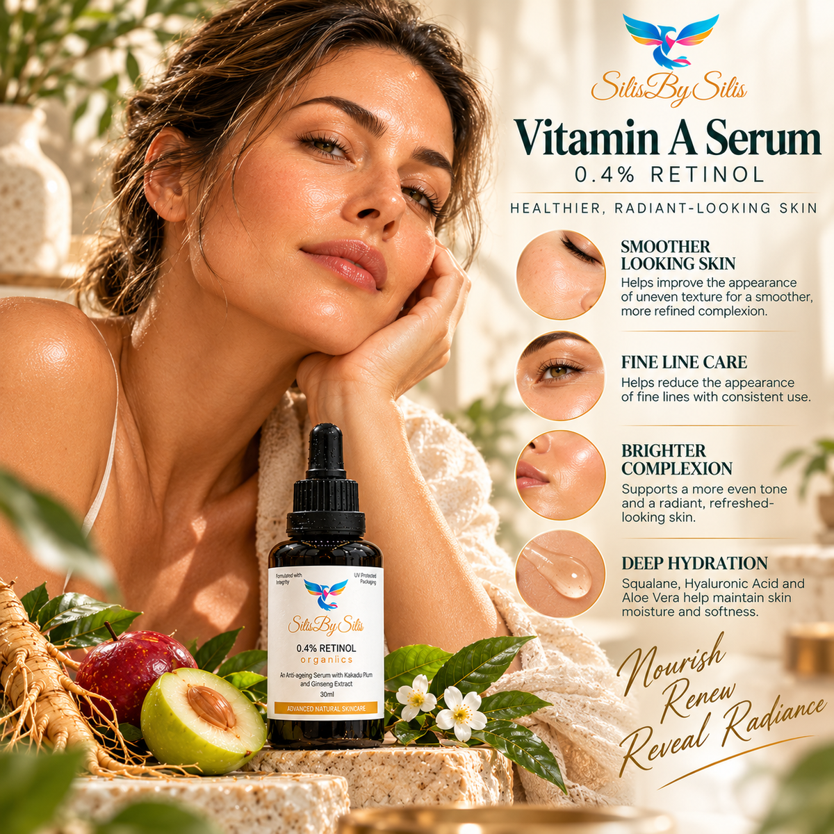 Vitamin A Serum – 0.4% Retinol | 30ml