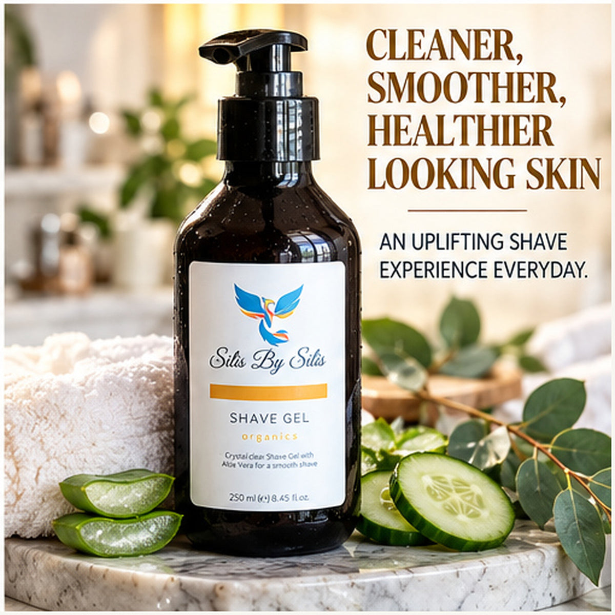 Shave Gel Organics – 250ml