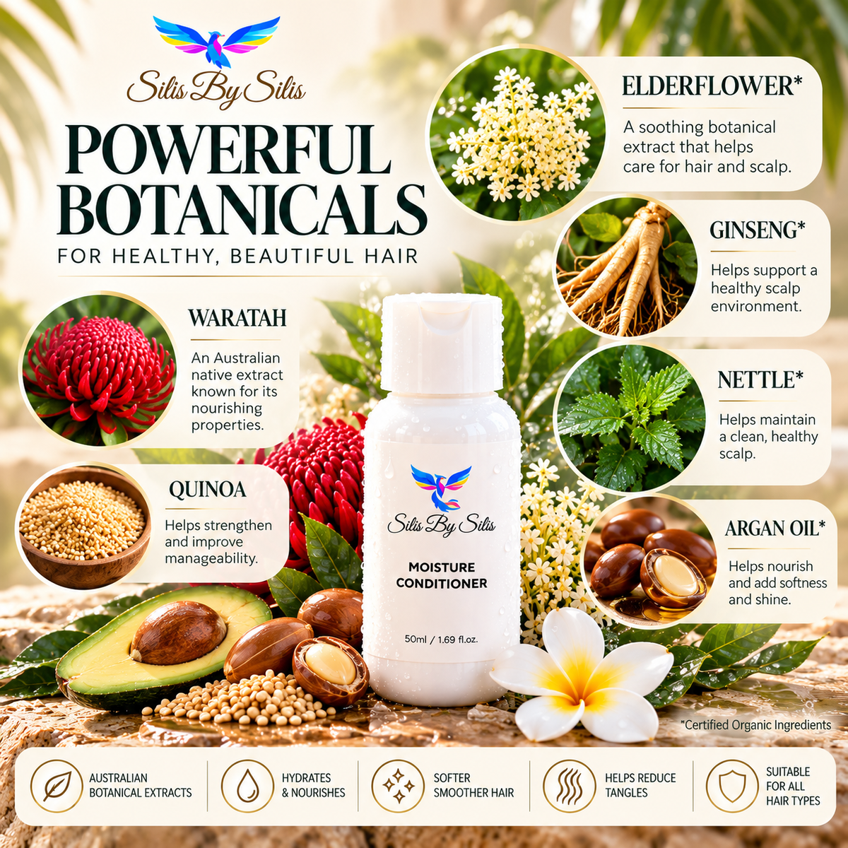 Moisture Conditioner – 50ml | Luxury Travel Size
