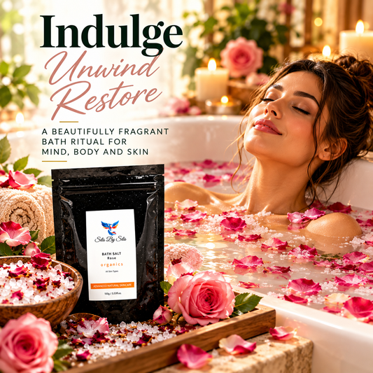 Rose Luxury Bath Salt | 100g