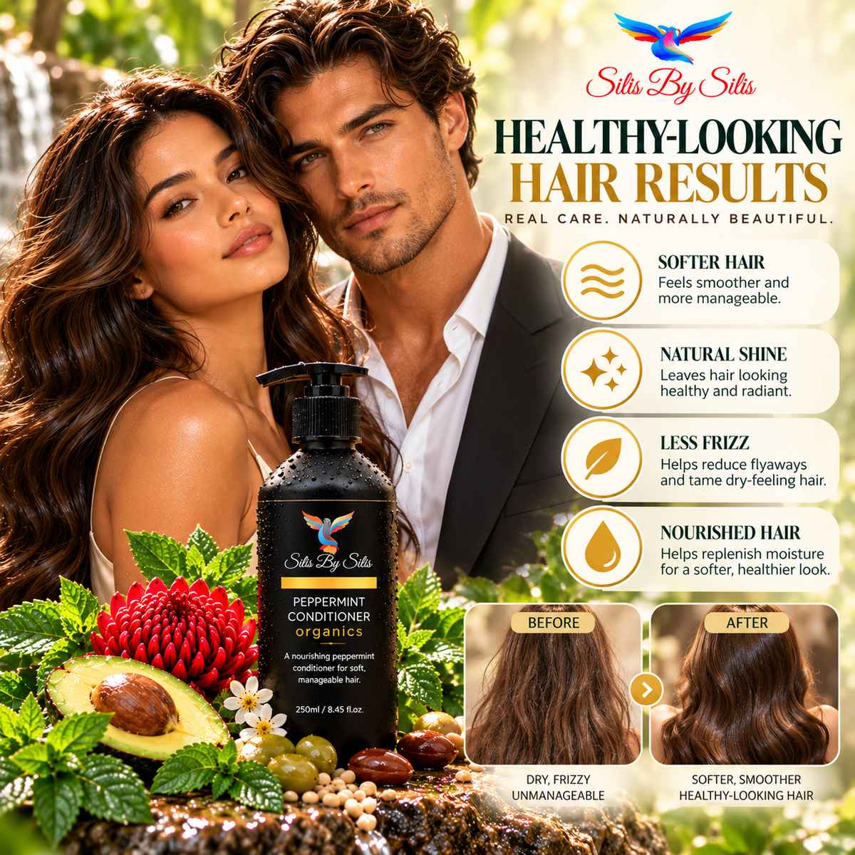 Peppermint Conditioner Organics – 250ml