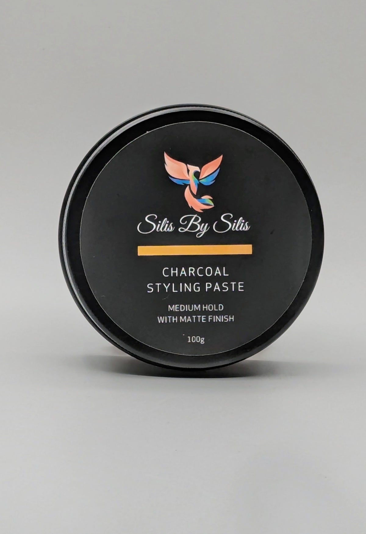 Charcoal Styling Paste – Medium Hold, Matte Finish
