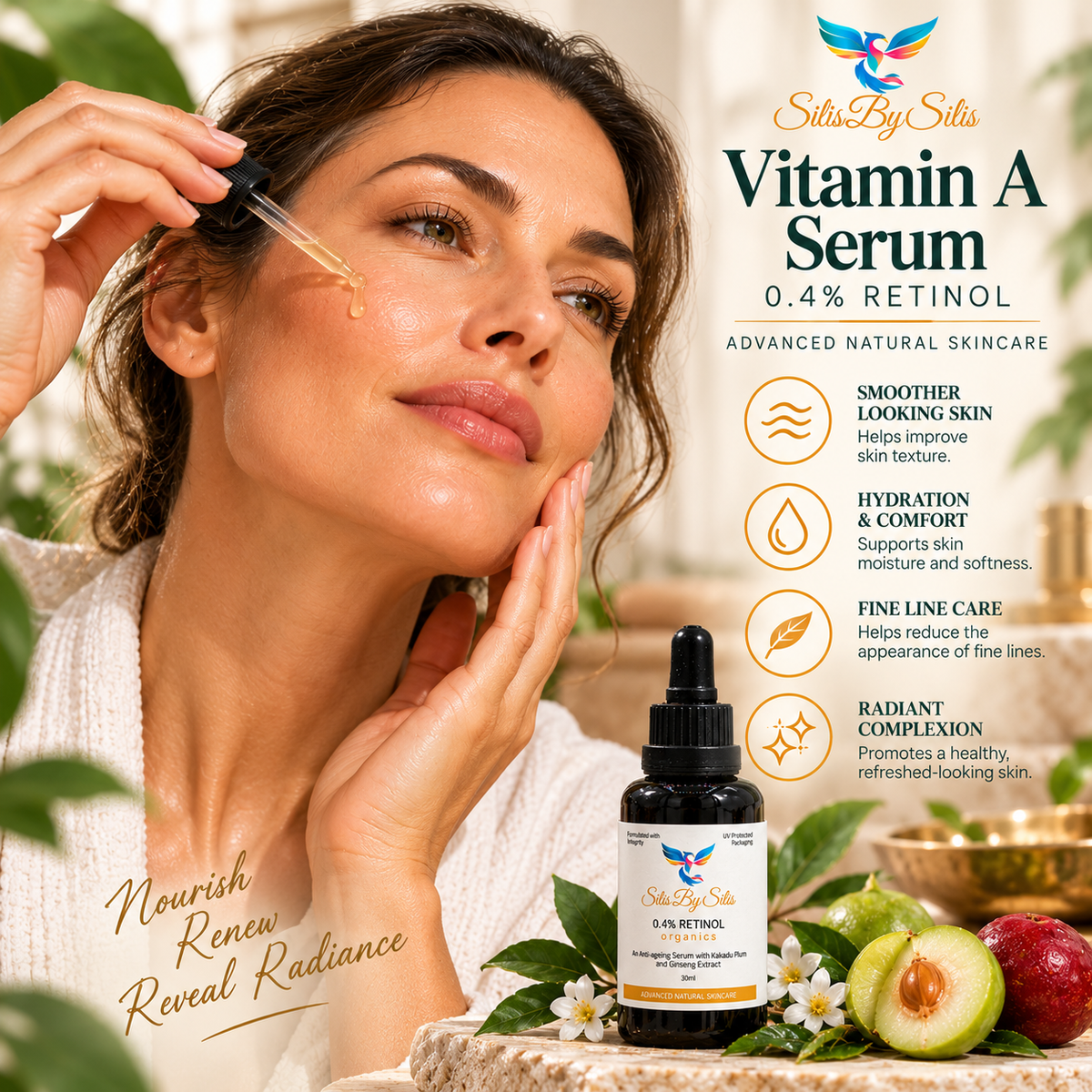 Vitamin A Serum – 0.4% Retinol | 30ml