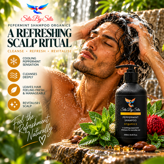Peppermint Shampoo Organics – 250ml