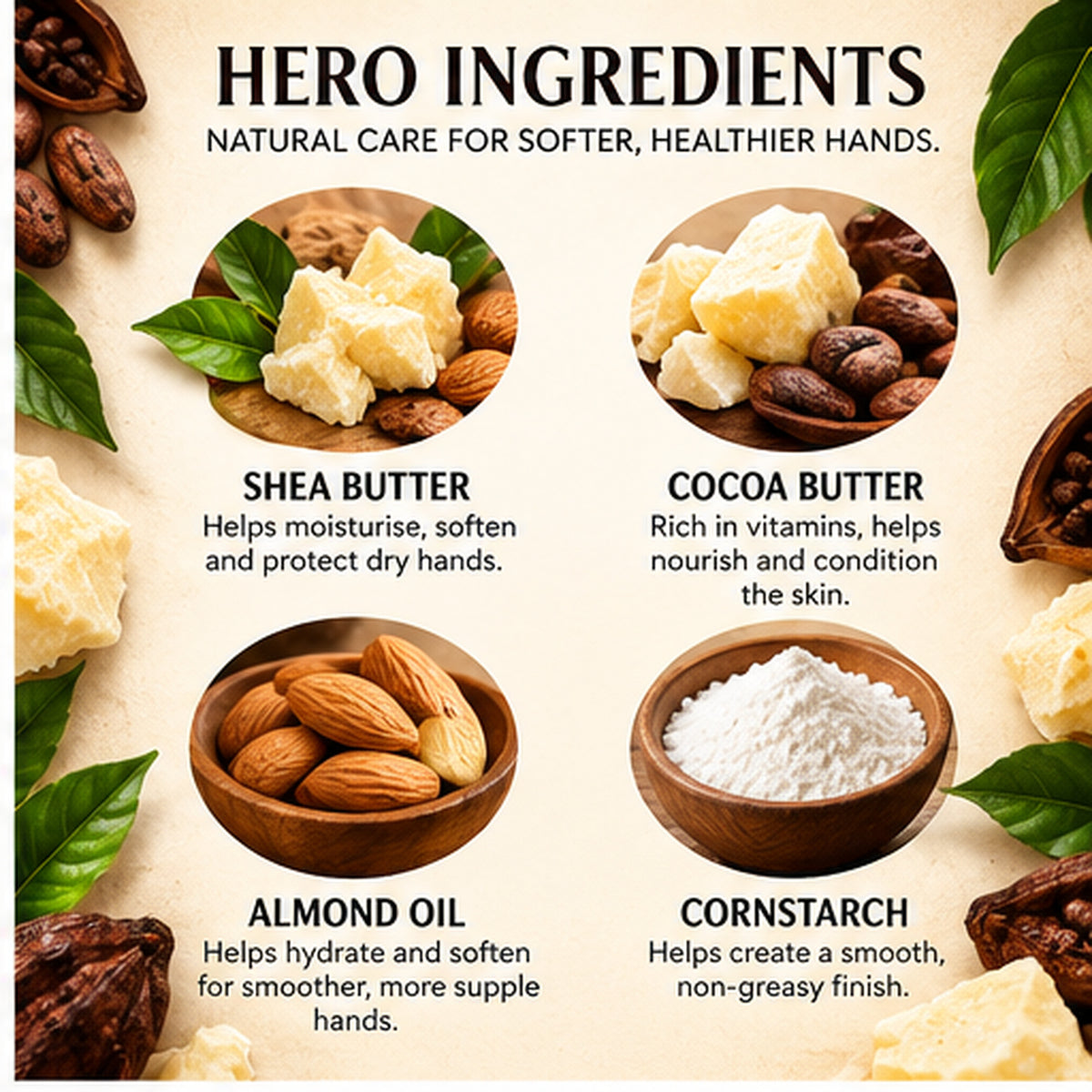 Cocoa Butter Hand Cream – 50g