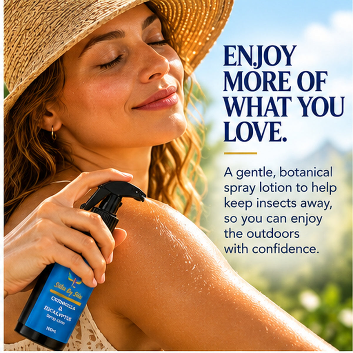 Citronella & Eucalyptus Spray Lotion – 100ml