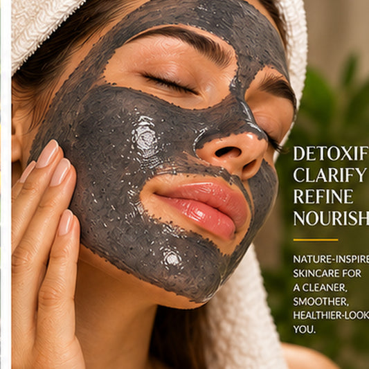 Detox Charcoal Face Mask – Deep Cleansing