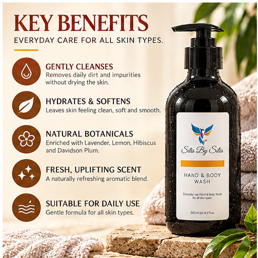 Hand & Body Wash – 500ml