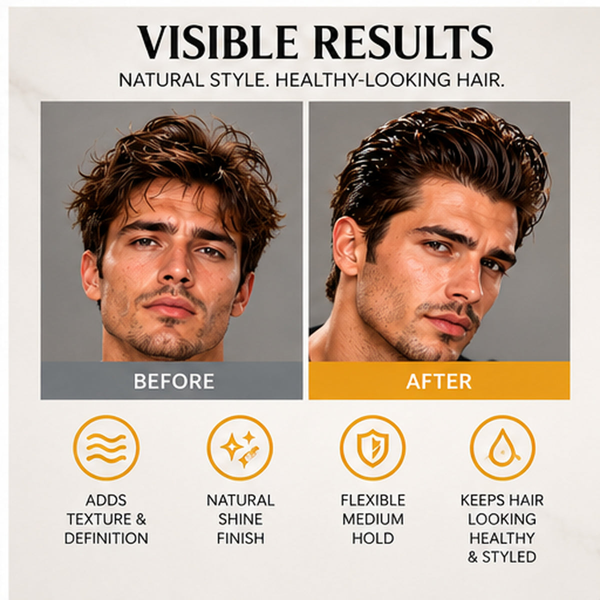 Styling Pomade – Medium Hold with Good Shine | 100g