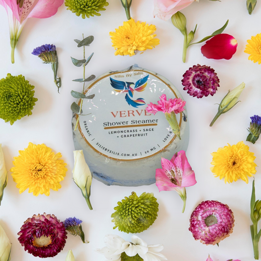 VERVE Shower Steamer – Lemongrass, Sage & Grapefruit | 50g