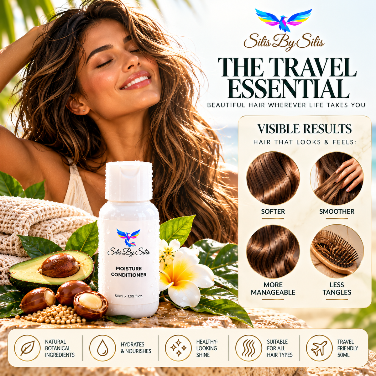 Moisture Conditioner – 50ml | Luxury Travel Size