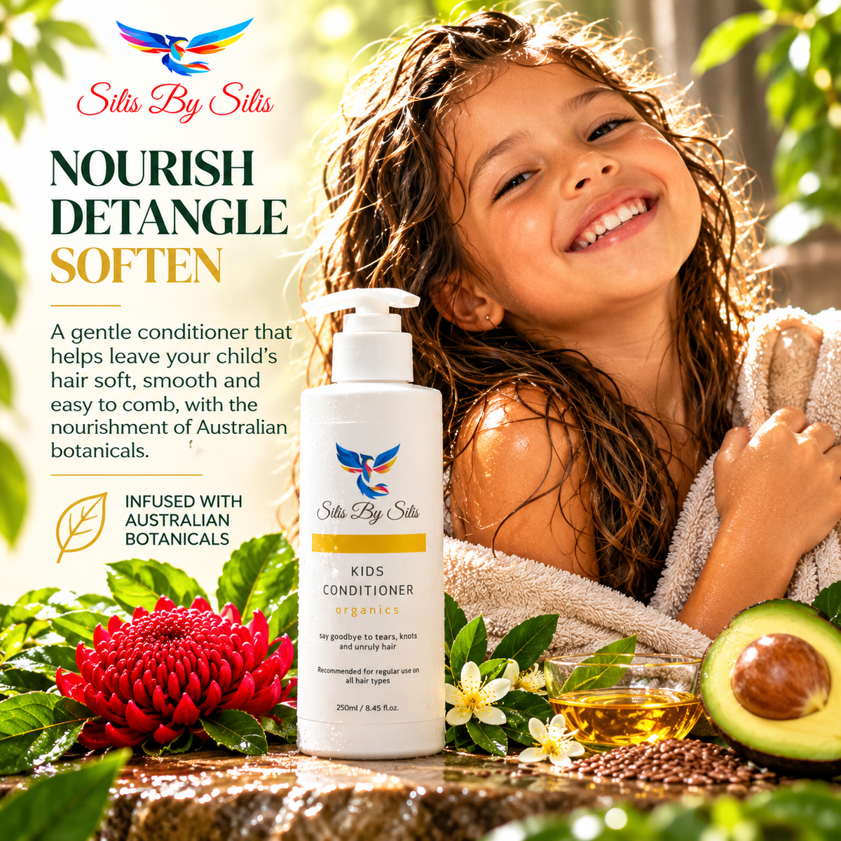 Kids Conditioner Organics – 250ml