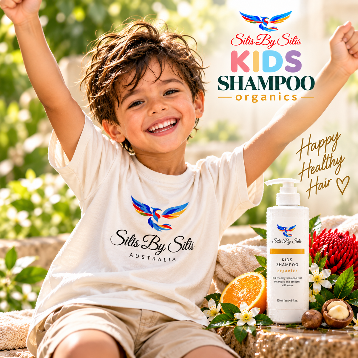 Kids Shampoo Organics – 250ml