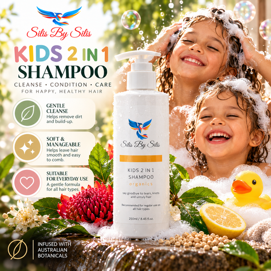 Kids 2 in 1 Shampoo Organics – 250ml