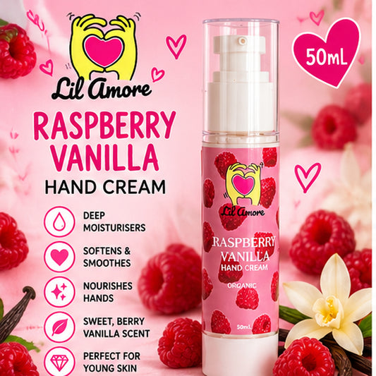 Lil Amore Raspberry Vanilla Hand Cream – 50ml