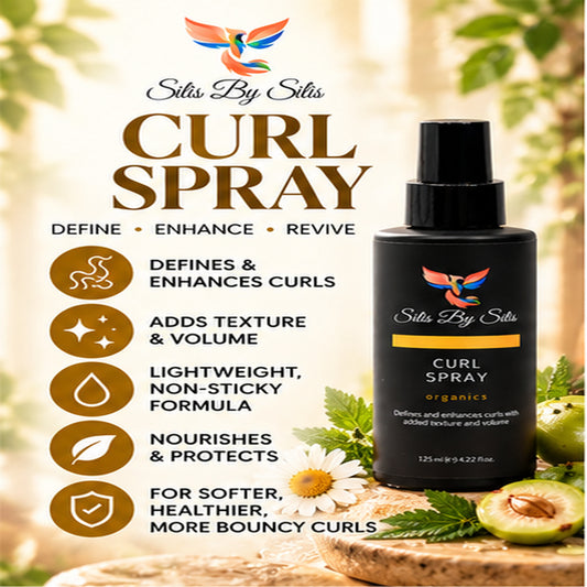 Curl Spray Organics – 125ml | Define, Enhance & Revive Curls