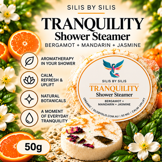 Tranquility Shower Steamer | Bergamot, Mandarin & Jasmine | 50g