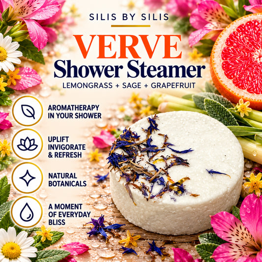 VERVE Shower Steamer – Lemongrass, Sage & Grapefruit | 50g