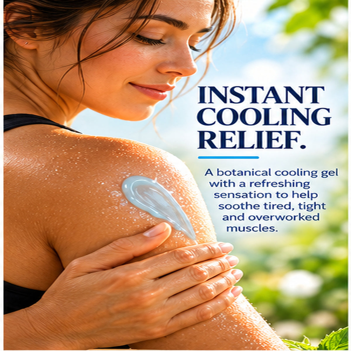Glacia Blu Cooling Gel – 80ml