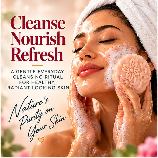 Australian Pink Clay Cleansing Face Bar | 80g