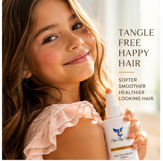 Kids Hair Detangler Spray – Gentle, No Tears