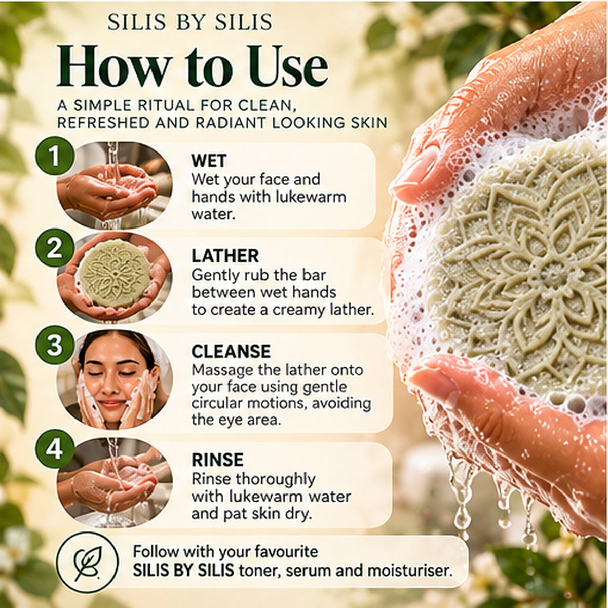 Australian Green Clay Cleansing Face Bar – 80g