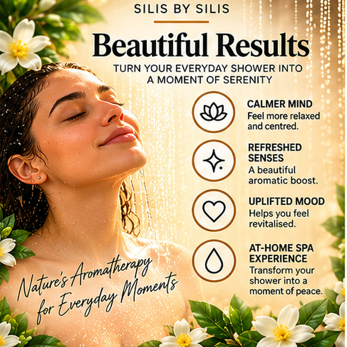 Serenity Shower Steamer – Palo Santo | 50g