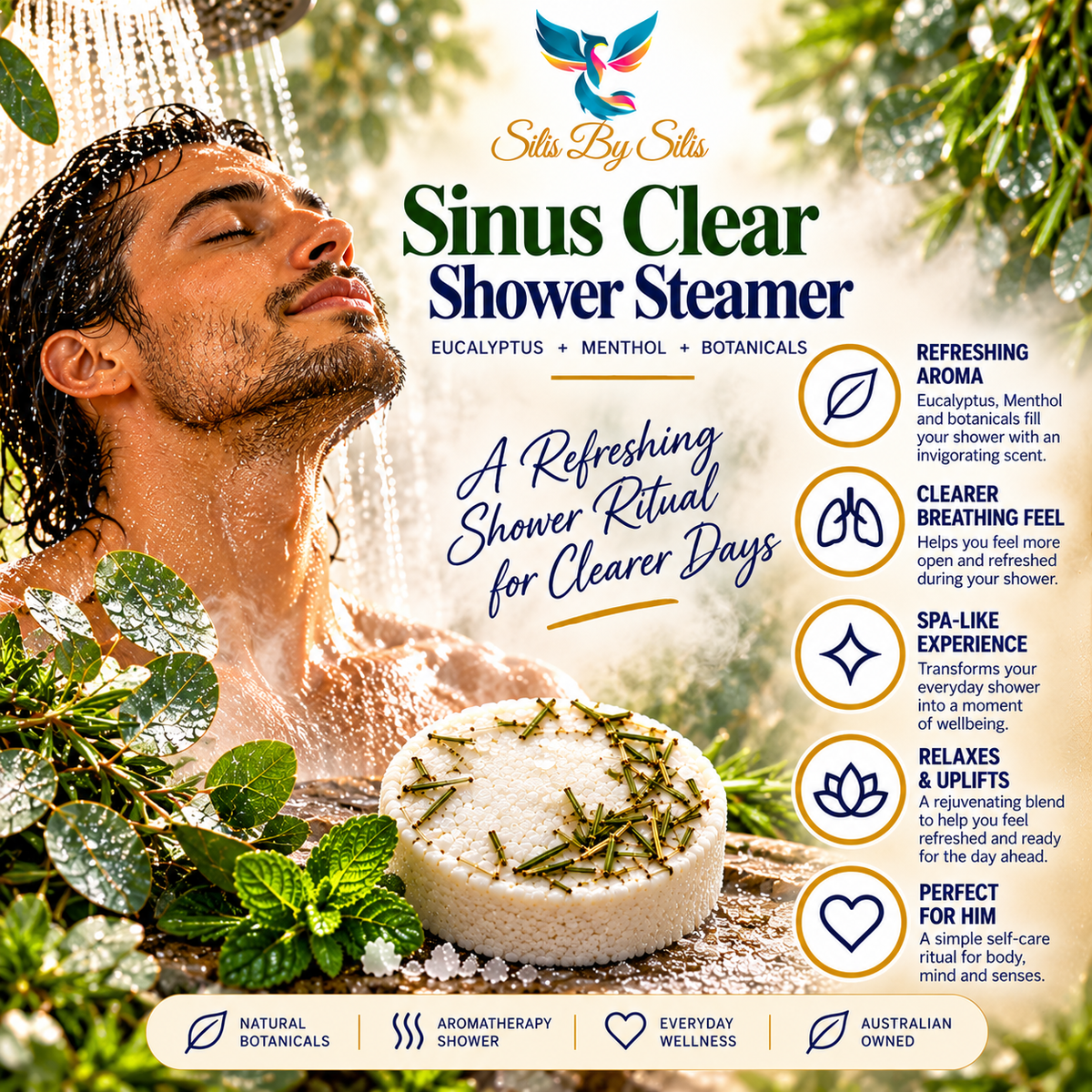 Sinus Clear Shower Steamer | 50g
