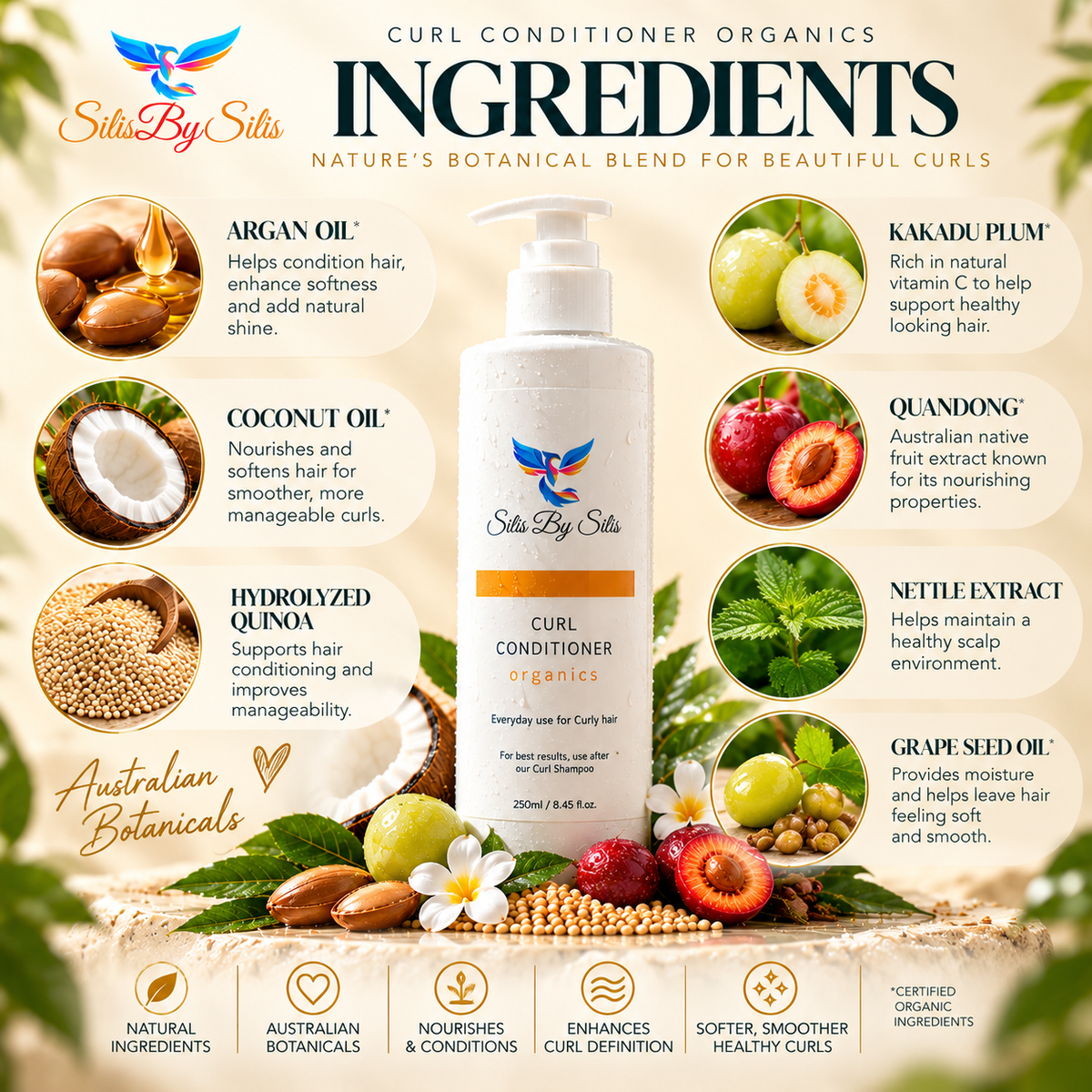 Curl Conditioner Organics | 250 mL
