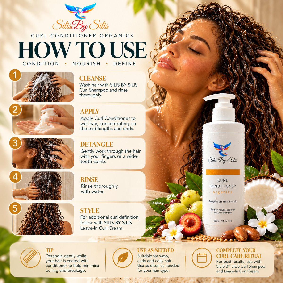 Curl Conditioner Organics | 250 mL