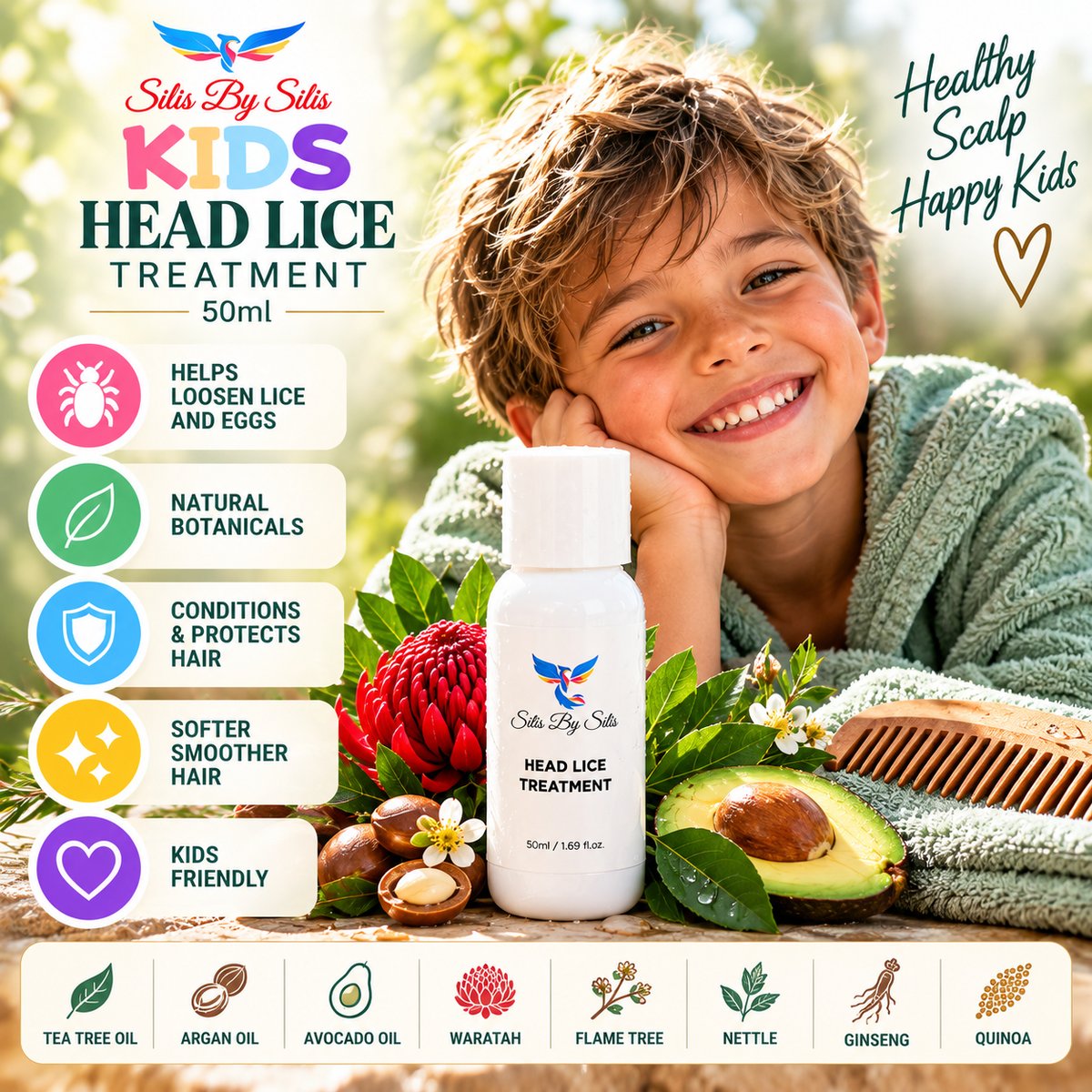Kids Head Lice Treatment – 50 mL