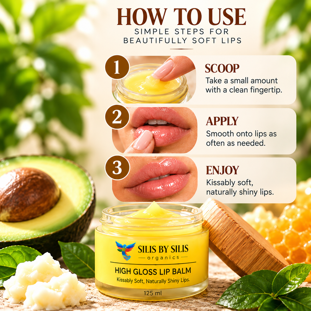 High Gloss Lip Balm — 125ml