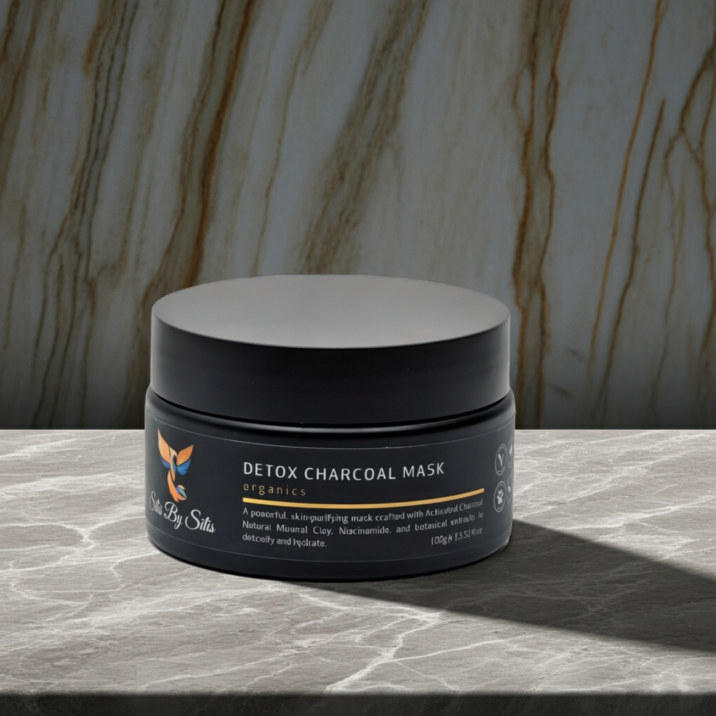 Activated Charcoal Detox Face Mask – Deep Cleansing