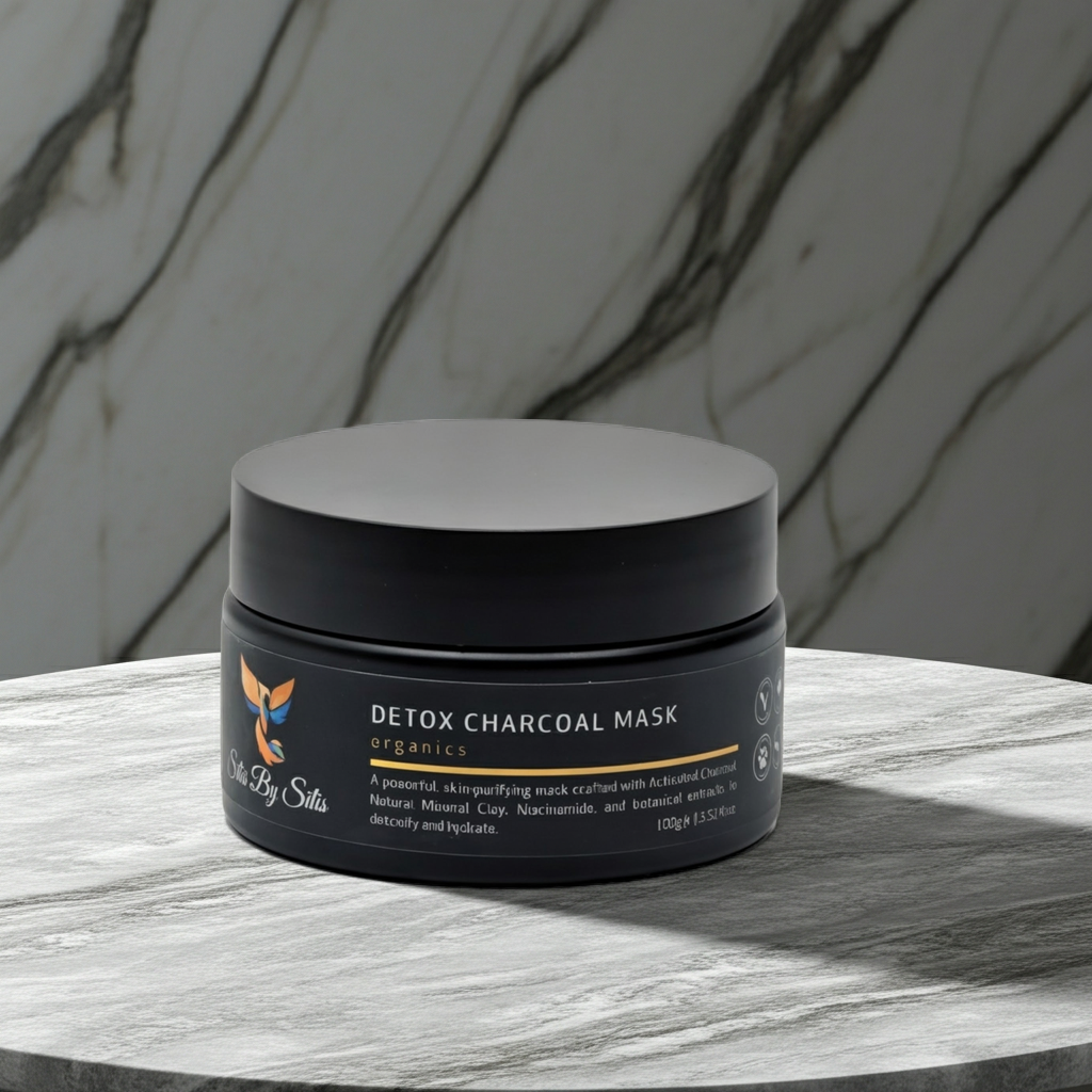 Activated Charcoal Detox Face Mask – Deep Cleansing
