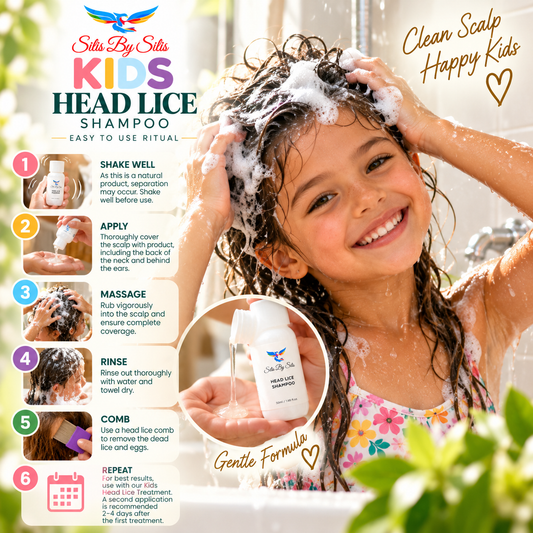 Kids Head Lice Shampoo – 50ml | Tea Tree & Australian Botanicals