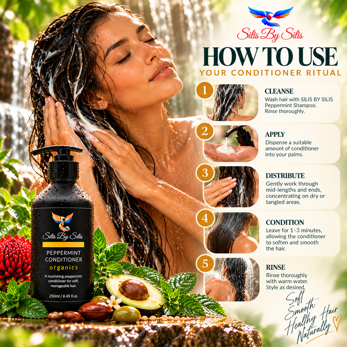 Peppermint Conditioner Organics – 250ml