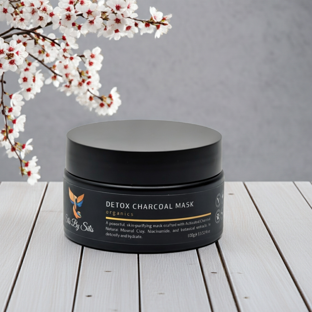 Activated Charcoal Detox Face Mask – Deep Cleansing