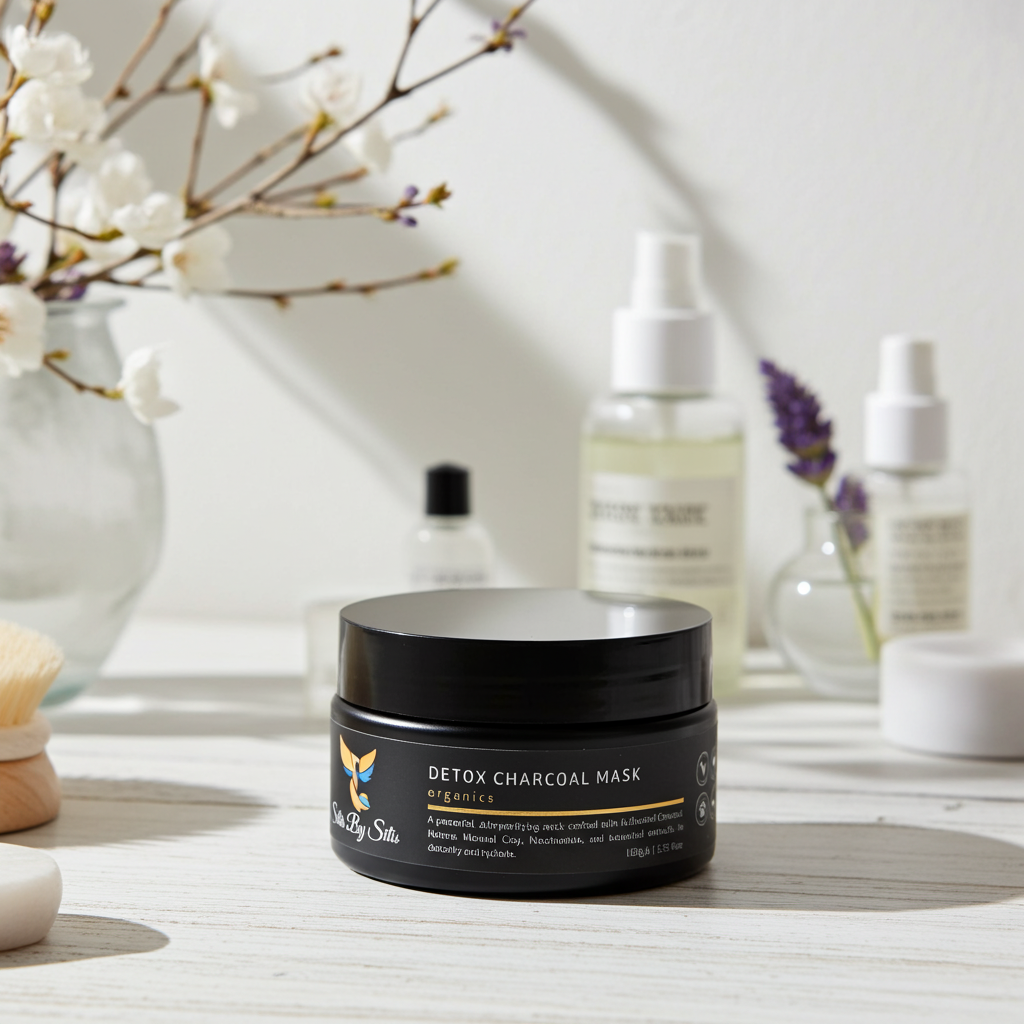 Activated Charcoal Detox Face Mask – Deep Cleansing