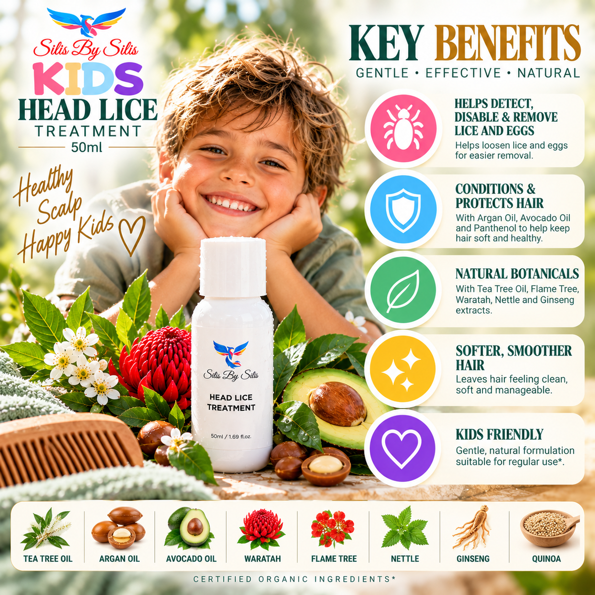 Kids Head Lice Treatment – 50 mL