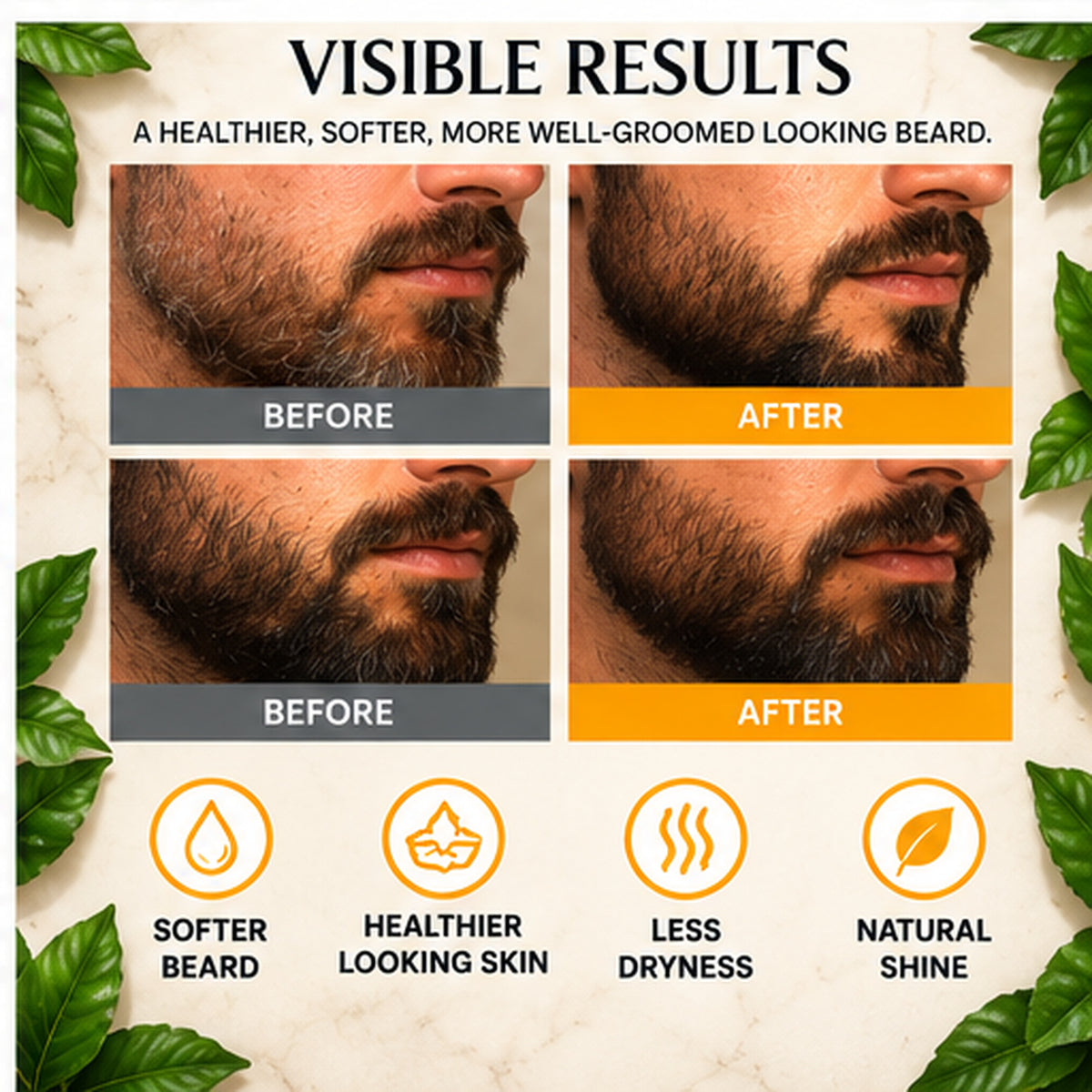 Beard Oil – Mandarin & Abyssinian Oil | 30ml