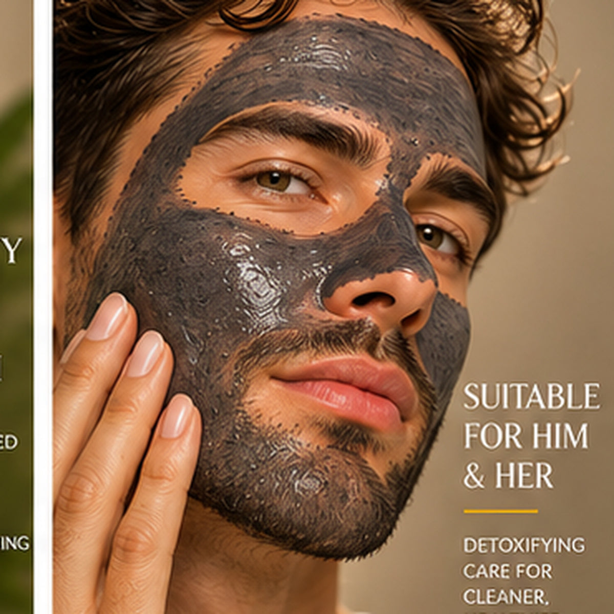 Detox Charcoal Face Mask – Deep Cleansing