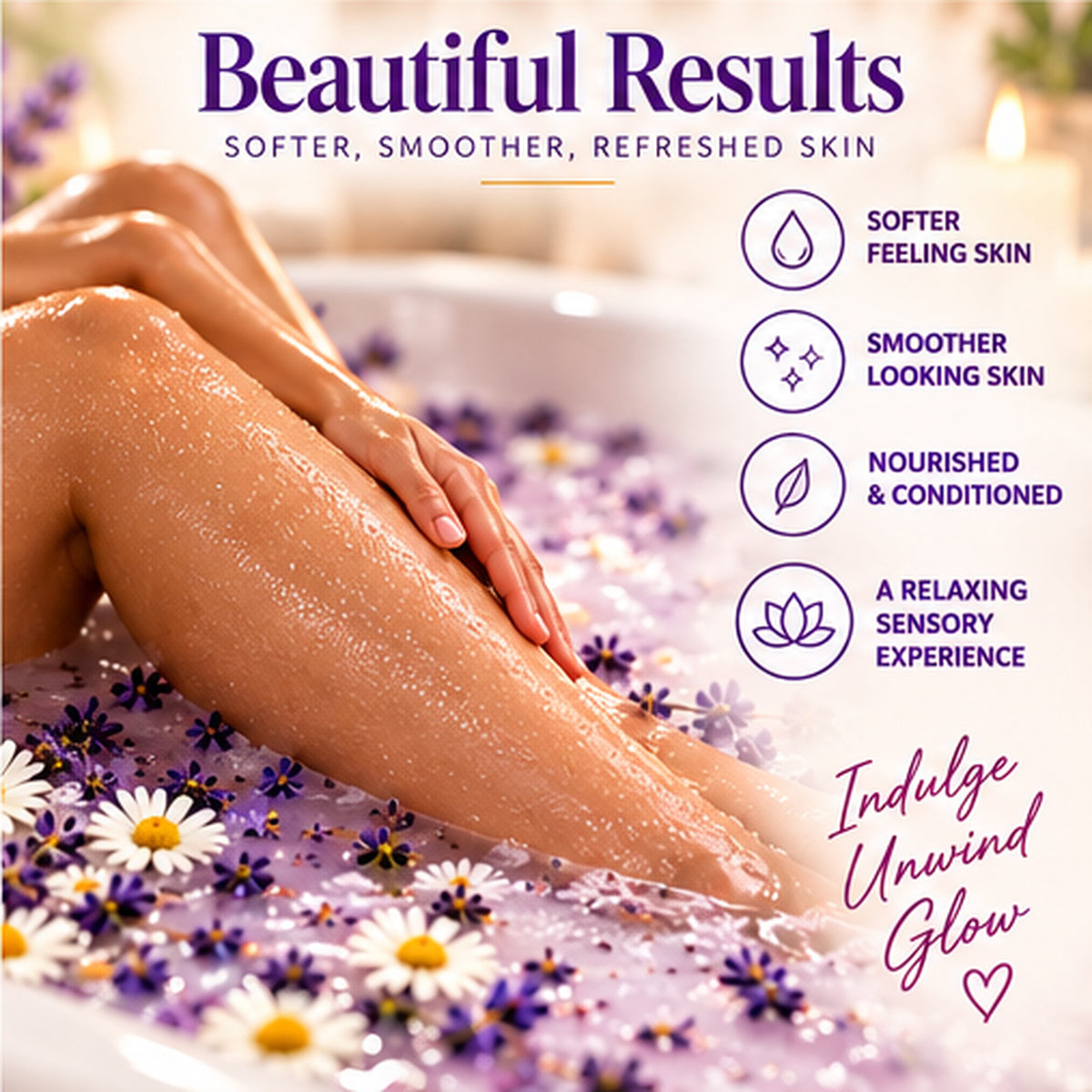 Lavender Luxury Bath Salt 100g | Botanical Bath Soak