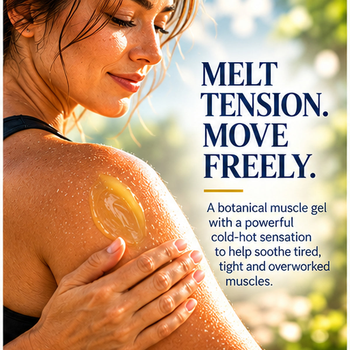 Muscle Gel – Cooling & Warming Botanical Gel – 80ml