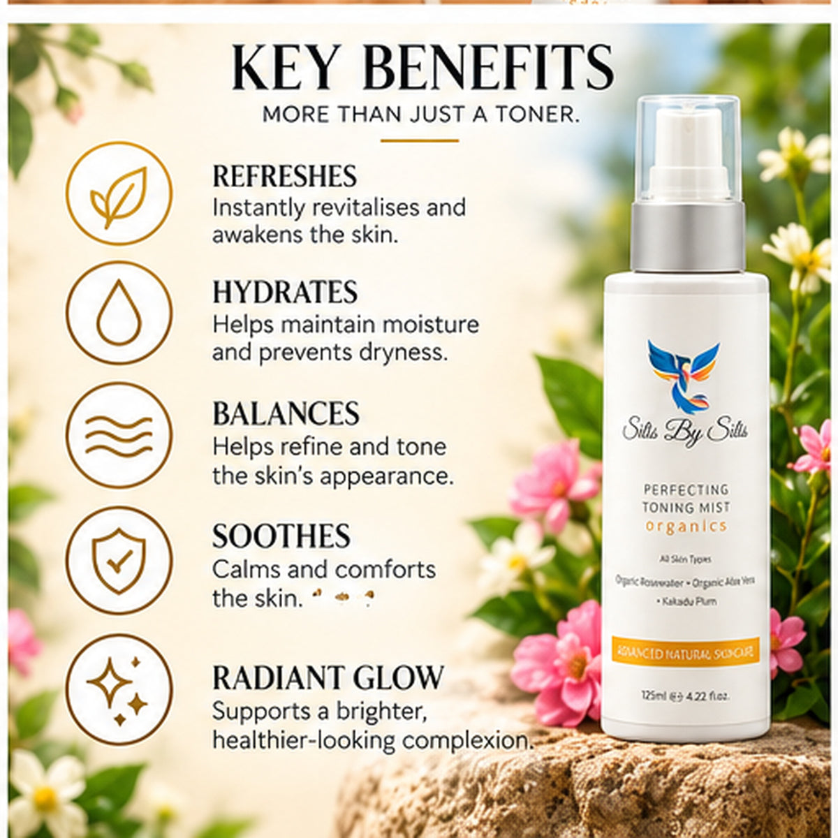 Perfecting Toning Mist – 125ml