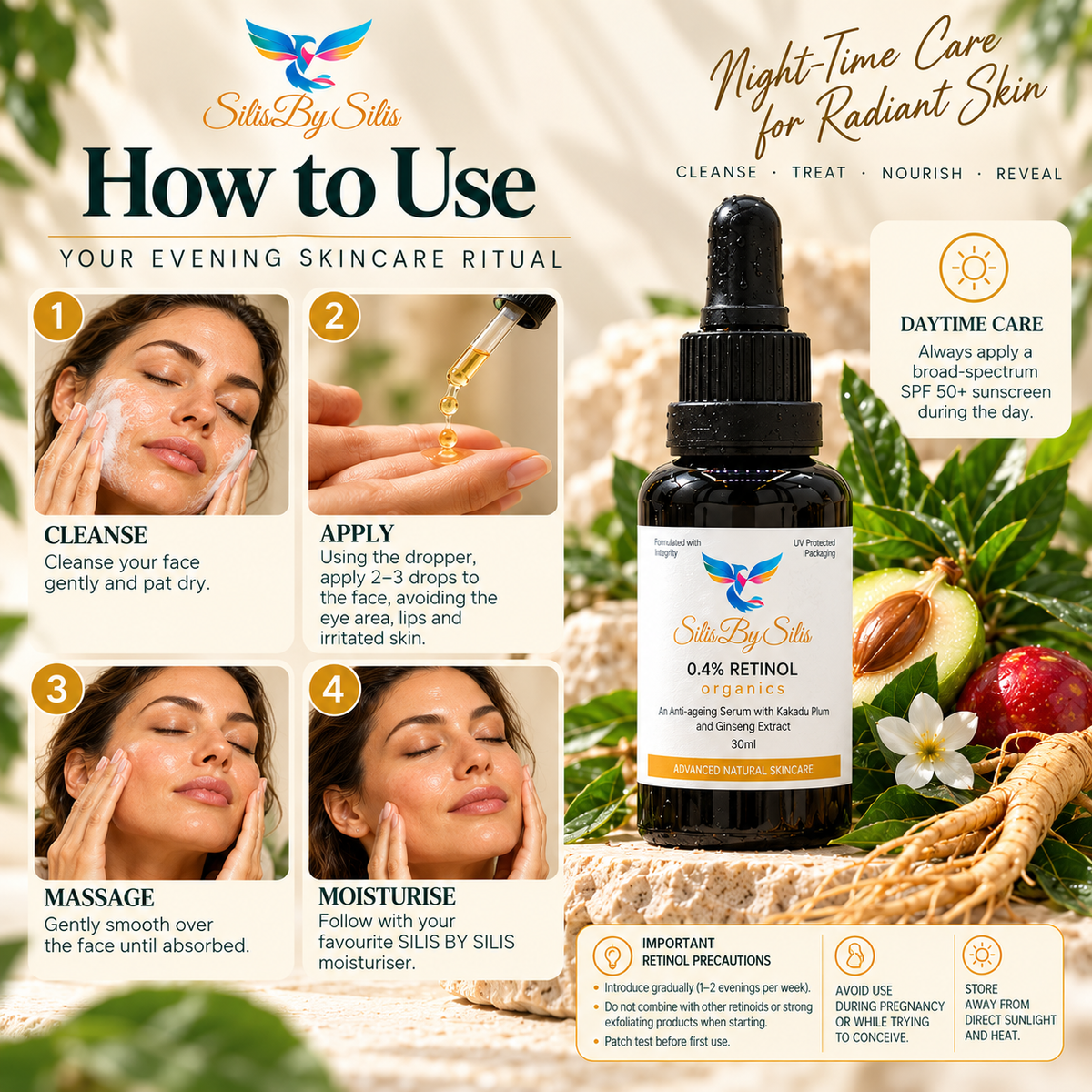 Vitamin A Serum – 0.4% Retinol | 30ml