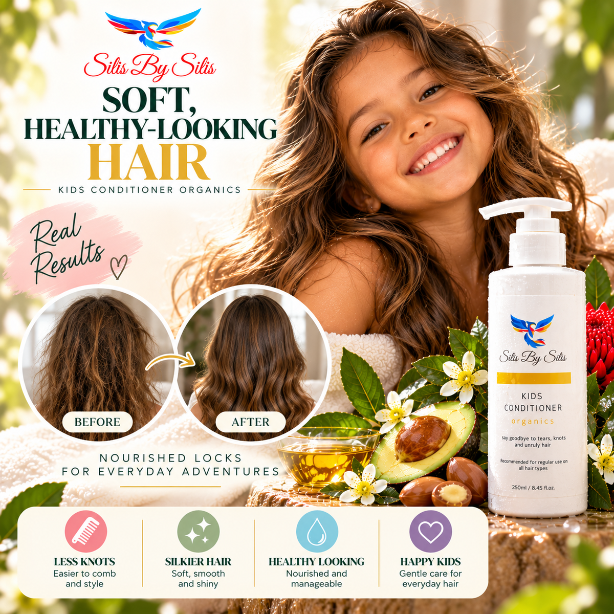Kids Conditioner Organics – 250ml