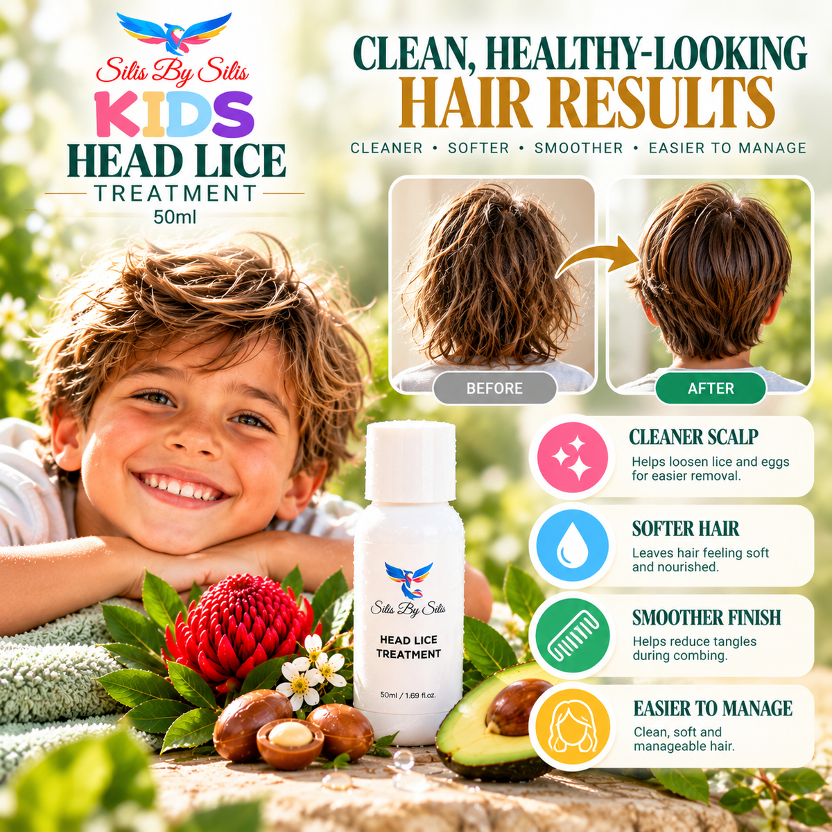 Kids Head Lice Treatment – 50 mL