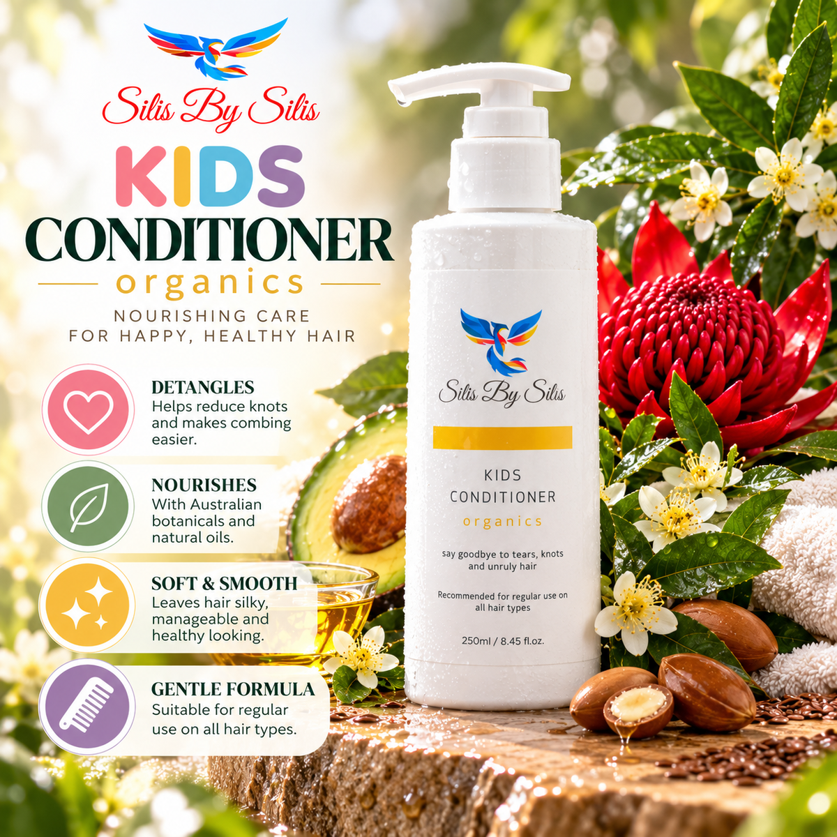 Kids Conditioner Organics – 250ml